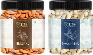 lila dry fruits Badam Kaju | Healthy and Tasty | Perfect for Gifting Almonds, Cashews