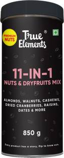 True Elements Dry Fruits Nut Mix Almonds,Raisins, Cashews,Walnut,Flax,Sesame,Sunflower Seeds Assorted Nuts