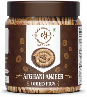 eatyumm Anjeer Dry Fruits Premium Quality | Dried Figs- 250 gms (Jar Packing) Figs