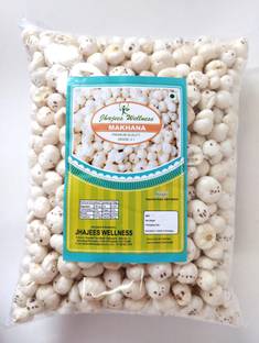 jhajees wellness Hand Picked Premium Lotus Seeds Fox Nuts Makhana Phool Makhana 1kg Fox Nut