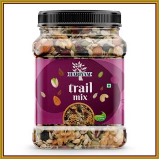 HARIYAM Trail Mix | Mixture Of Dry Fruits {Almond,Cashews,Seeds And Many More} IN JAR Assorted Seeds & Nuts