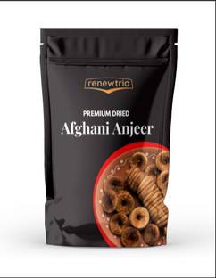 RENEWTRIA Afghani Anjeer Figs - Afghanistan Dry Anjir (Dried Figs) Dry Fruits Figs