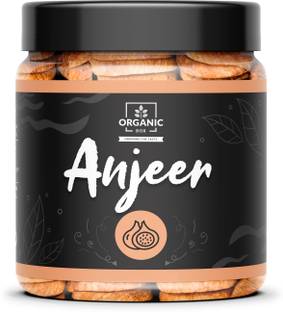 Organic Box Afghani Anjeer Figs (200gm Jar Pack) - Afghanistan Dry Anjeer Figs