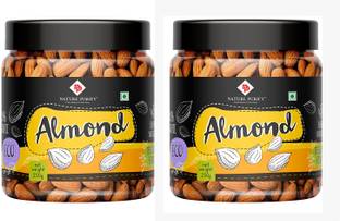 Nature Purify Almond Almond Combo 500 G (250g + 250G) || Fresh || Almonds, Almonds