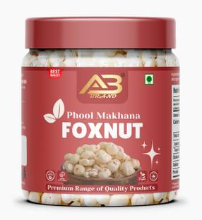 Ab brand Phool Makhana | Roasted Lotus Seeds | Healthy & Crunchy Superfood Fox Nut