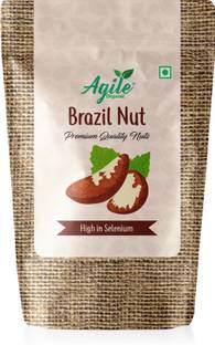 Agile Organic Jumbo Brazil Nuts 50g | Immunity Boosting | Rich in Selenium | Trial Pack Brazil Nuts