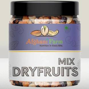 Afgani Farm Mixed Dry Fruits - Healthy, Nutritious & Tasty Snack Almonds, Cashews, Pistachios, Dry Dates, Raisins