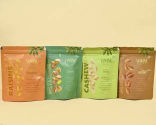 VISHNU DELIGHT Dry Fruit Box For Festivals & Special Occasions | Premium Quality (250g Each)