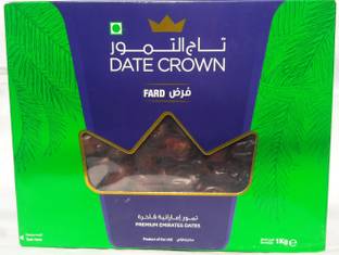 DATE CROWN Premium Emirates Dates Fard (1 Kg) Dates