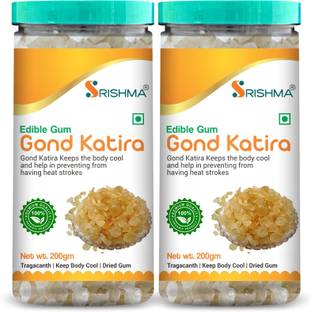 Srishma Pure (Edible) Gond Katira | Tragacanth | Keep Body Cool | Dried Gum