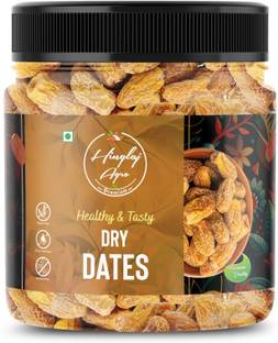 HINGLAJ AGRO Yellow Dry | Natural energy booster | Sukha kharek traditional snack | Dry Dates