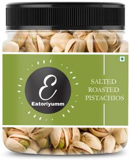 Eatoriyumm ( 1kg ) Roasted Pistachios | Lightly Salted | Namkin Pista | Salted Roasted Pistachios