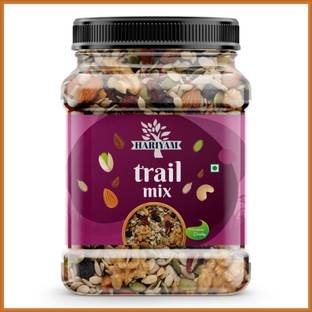 HARIYAM Trail Mix | Mixture Of Dry Fruits IN JAR {Almond,Cashews,Seeds And Many More} Assorted Seeds & Nuts