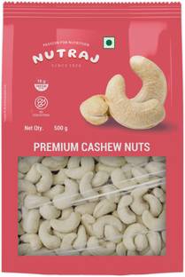 Nutraj Premium Cashew 500g, Kaju 500g, Dry Fruits Cashews