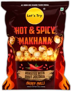 Let's Try Hot & Spicy Makhana Fox Nut