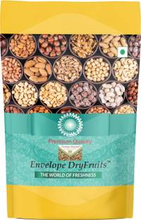 Envelope Dryfruits Premium Mix Dry Fruits And Seeds 10+ Varieties Assorted Seeds & Nuts, Almonds, Cashews, Cranberries, Walnuts, Raisins