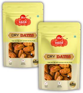 DADA chhohara or kharek (Pila Chuara) 250g each Dry Dates pack of 2 ( 250g X 2 ) Dry Dates
