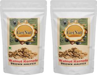 GetNut Walnut Kernels Brown Halves Half ,Walnuts Without Shell, Akhrot Giri Walnuts