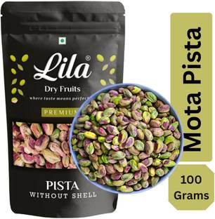 lila dry fruits Premium Raw, Nutritious Mota Pista| Pistachios without shell Pistachios