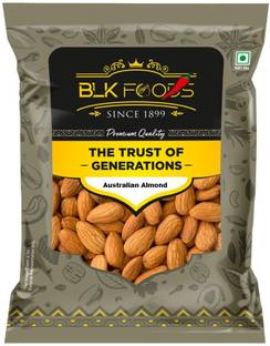BLK FOODS Australian Almond Kernels 200g | Badam giri Dry Fruits | Almonds