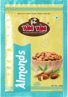 YUM YUM 100% Natural Premium Californian Badam Dry Fruits Almonds