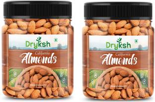 Dryksh Premium California Almond 250g Pack of 2 | Badam | Natural Almonds