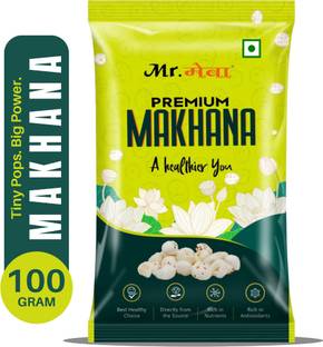 Mr.meva Premium Phool Makhana | Raw & Crispy Fox Nuts | Healthy Snack & Tasty Superfood Fox Nut