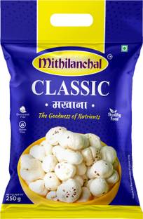 Mithilanchal CLASSIC Makhana, Fit for Fasting and Cooking, No Added Preservatives/Flavours Fox Nut
