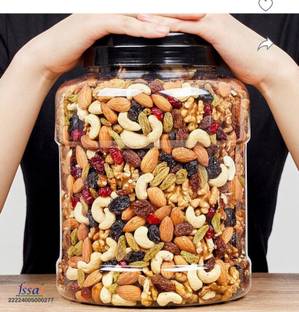 Nature Aahar Mix Dry Fruits| Panchmeva |Nutmix| mixed nuts|200gm | JAR Cashews, Almonds, Raisins, Figs, Dry Dates, Pistachios, Amla, Assorted Seeds & Nuts