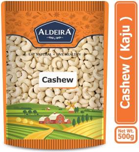 Aldeira Cashew 500gm Pack Dry Fruits Kaju / Cashews