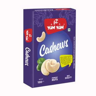 YUM YUM Premium Raw Cashews Nut 100g Cashews