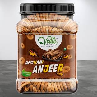 vedic Wellness Premium Anjeer Dry Fruit Figs Dry Fruits, Afghani Anjeer, Rich Source of Vitamin Figs