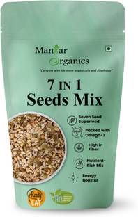 ManHar Organics 7 in 1 Seeds Mix | Seven Seed Superfood | Packed with Omega-3, High in Fibre Assorted Nuts