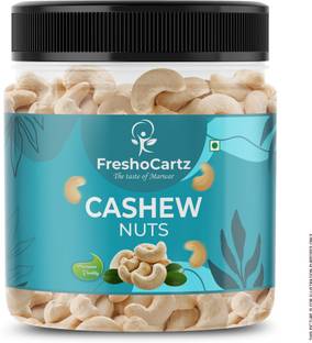 FreshoCartz Premium Cashew Nuts | Whole Kaju | Big Size Cashew Nuts | Dry fruits Kaju Cashews