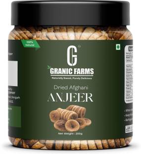 Granic Farms Dried Afghani Anjeer|(PREMIUM FIGS) Figs
