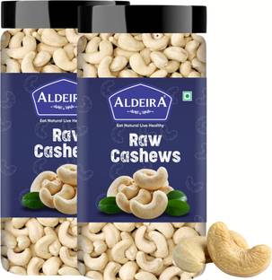 Aldeira Whole Raw Cashew Nuts Kaju 500gm Cashews
