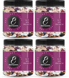 Eatoriyumm Nut Mix (Cashew + Almond + Walnut + Cranberries + Pista + Green & Black Raisin)