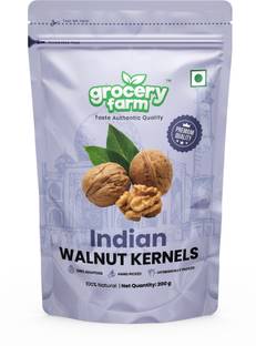 Grocery Farm Indian Walnut Kernels without Shell, Nutritious, Premium Akhrot Giri Walnuts