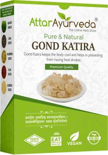 Attar Ayurveda Gond Katira Pure (Edible ) | Tragacanth | Keep body cool | Dried Gum