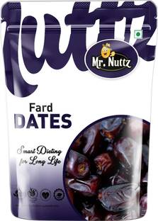 Mr.Nuttz Premium Fard Dates 500g, Soft And Chewy Texture Khajur, Khajoor Dates