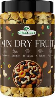 Greenest Healthy Nutmix | Mixed Dryfruits | Source of Vitamin and Minerals