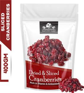 NATURE YARD Cranberry Dry fruit Slices for eating - Dried Cranberries Cranberries