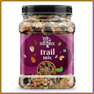 HARIYAM Trail Mix | Mixture Of Dry Fruits JAR{Almond,Cashews,Seeds And Many More} Assorted Seeds & Nuts