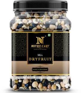 Nutro Cart Mix Dry Fruits [Almonds, Cashews, Raisins, Pistachios,Apricot, (1 kg)