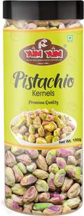 YUM YUM Premium Unsalted Pista Kernels without Shell 150g Jar- Pistachios