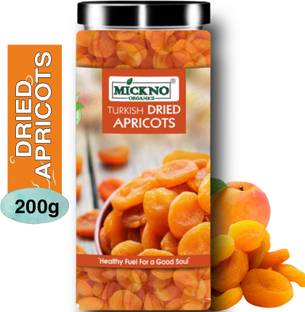 mickno organics Imported Turkish Dried Apricots ( Khumani ) Dry fruit seedless Apricots