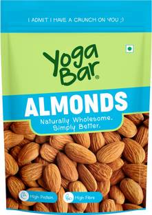 Yogabar Premium California Almonds | 100% Natural Crunchy Badam Giri Almonds
