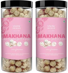 VISHNU DELIGHT Crunchy, Healthy, Tasty Salt & Pepper Flavored Makhana Combo (180 g) Fox Nut