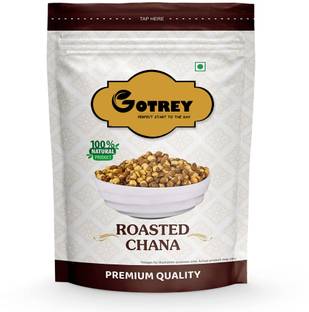 GOTREY 400 gm Chatni Dry Roasted Channa /Bhuna chana/Hurgadli Chiku