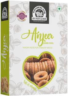 WONDERLAND Foods Anjeer(Dried Figs)200g-Pack of 1 Figs